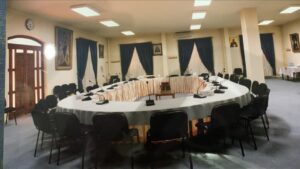 قاعة اجتماعات في القسم الغربي من الدار البطريركية ثم اصبحت قاعة استقبال بطريركية ثانية