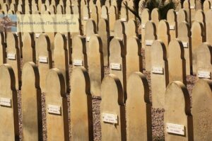 المقبرة الفرنسية في ريف دمشق الضمير الجنود المسلمون