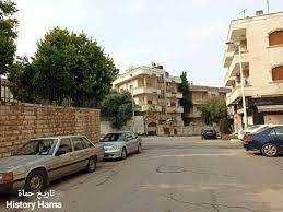 حي المدينة في حماه مسقط راس اديب نصور