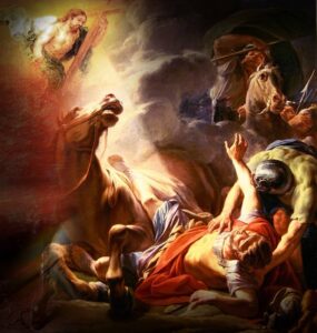 ظهور الرب يسوع لشاول على طريق دمشق في كوكب