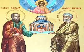 القديسان بطرس وبولس مؤسسا الكرسي الانطاكي المقدس