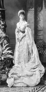 الأميرة أليصابات، رئيسة جمعية فلسطين الإمبراطورية الأرثوذكسية منذ وفاة زوجها الأمير سرجيوس، عام 1905 حتى استشهادها عام 1918
