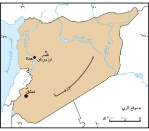 موقع القصر في سورية