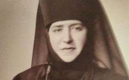 الأم ماريا حسون المعلوف رئيسة دير سيدة صيدنايا البطريركي