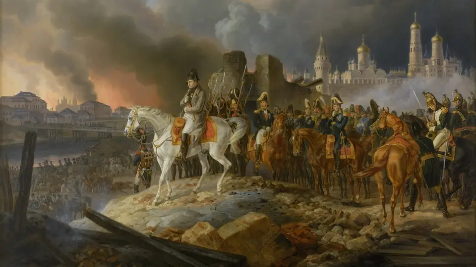 احرق الروس موسكو ليشعر نابليون بالهزيمة