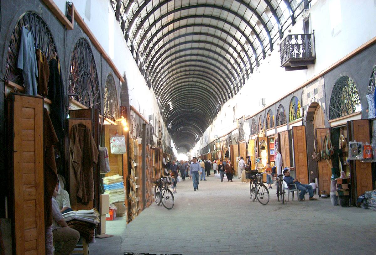 أسواق مدينة دمشق القديمة