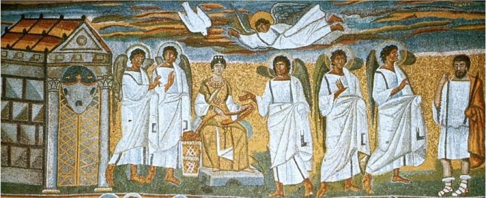 جداريّة البشارة.(القرن الثالث المسيحي)