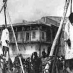 زعماء الارمن على اعواد المشانق التركية