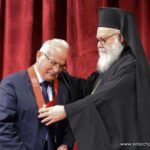 تكريم د. جوزيف زيتون بوسام الكرسي الانطاكي المقدس