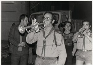 قائد للفرقة الموسيقية للفوج الثاني جاورجيوس 1972