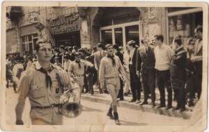 عازف في الفرقة الموسيقية للفوج الثاني الكشفي 1969